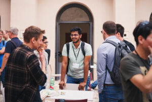 ARES participants laughing